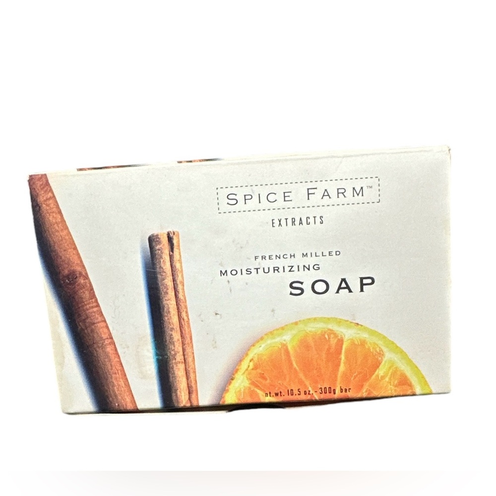 Spice Farm Extracts French Milled Moisturizing Soap Cinnamon Orange 10.5 Oz